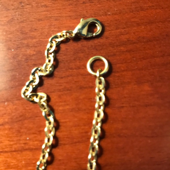 Gold 8” dipped gold necklace - Picture 4 of 4